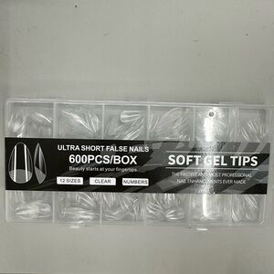 Soft Gel Tips - Clear